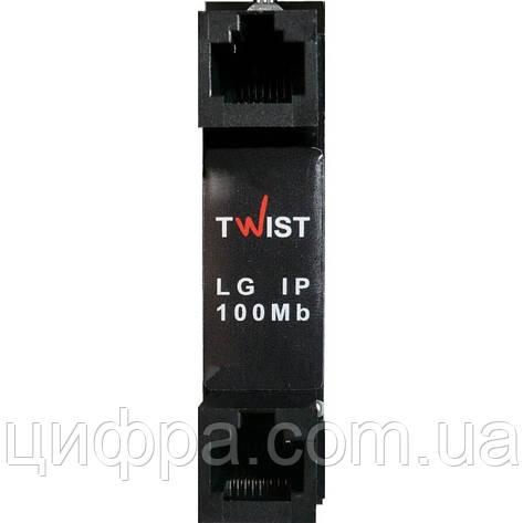 TWIST LG-IP-100Mb-2U (пристрій захисту мережевого порту), фото 1