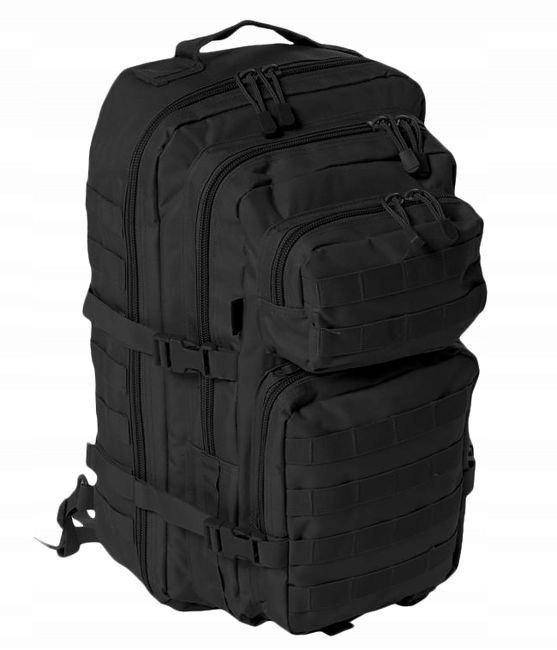 Тактичний однолямочный рюкзак Mil-Tec One Strap Assault 36 л. Black (14059202)