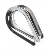 Коуш для сталевих канатів 4 мм