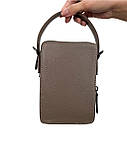 Клатч гаманець жіночий, шкіряний, високий Dovgiani Чорний, фото 6