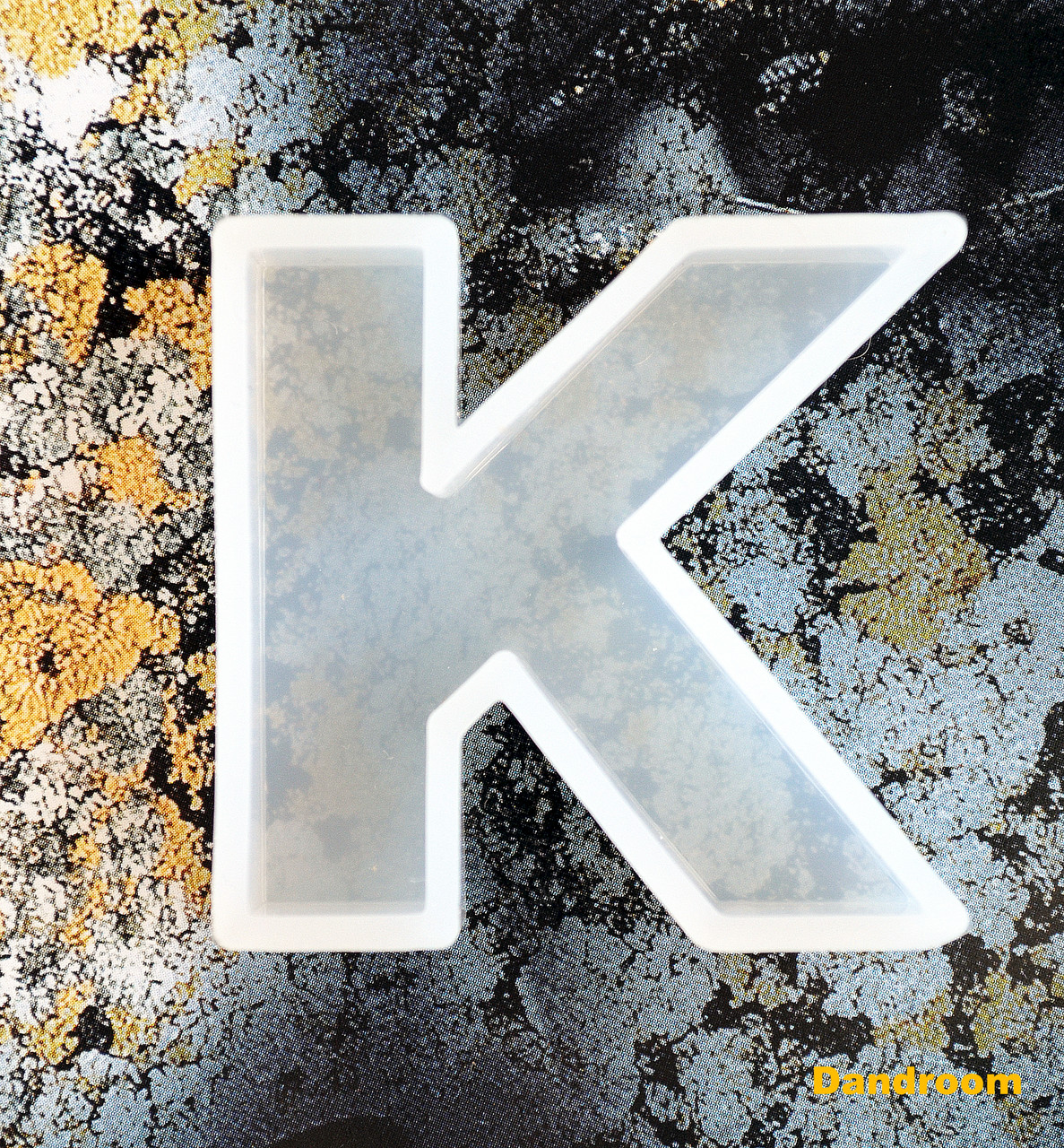 Силіконовий молд, форма, Літера "K", фото 1