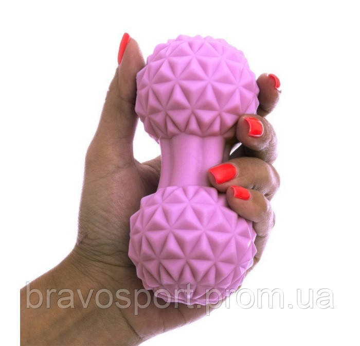 Массажер для спины Zelart DuoBall MASSAGE BALL 12,5 x 6,5 см - фото 2 - id-p1476602165