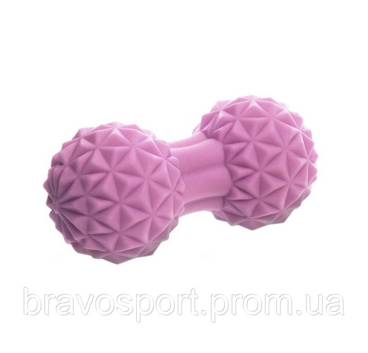 Массажер для спины Zelart DuoBall MASSAGE BALL 12,5 x 6,5 см - фото 1 - id-p1476602165