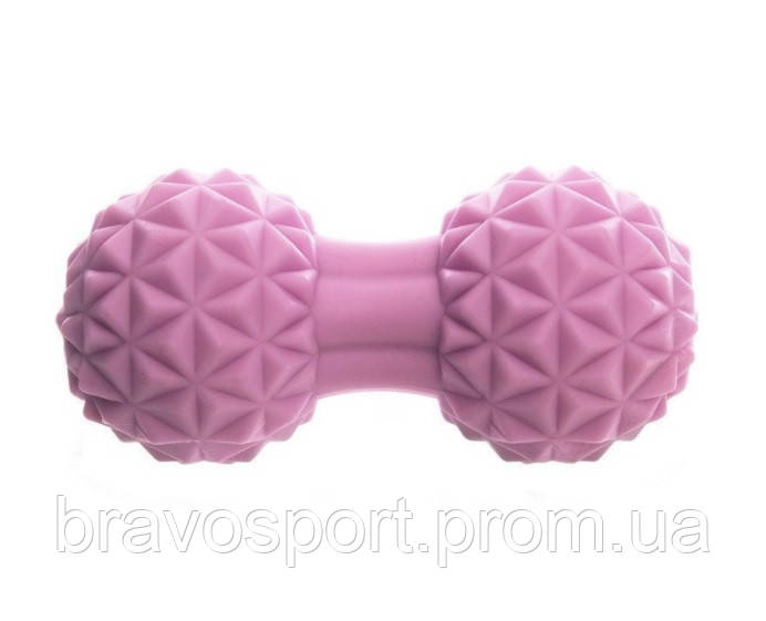 Массажер для спины Zelart DuoBall MASSAGE BALL 12,5 x 6,5 см - фото 3 - id-p1476602165