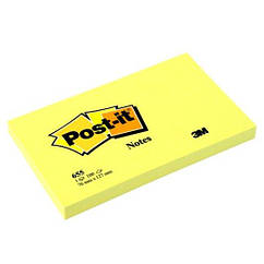 3М Post-it 655CYI жовті стікери 76х127 мм блок 100 л.