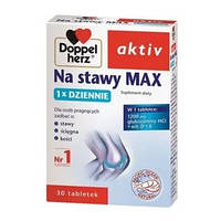 Doppelherz Aktiv Na stawy Max глюкозамін 1200 мг + вітаміни, 30 таблеток