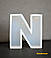 Силіконовий молд, форма, Літера "N", фото 3