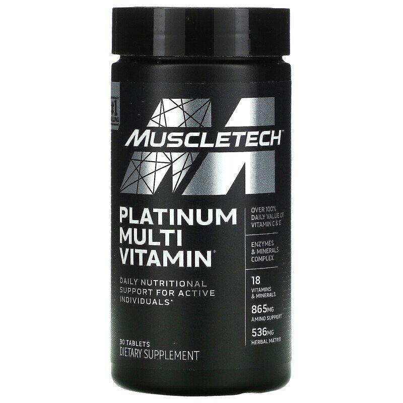 Platinum Multi Vitamin MuscleTech 90 Caps