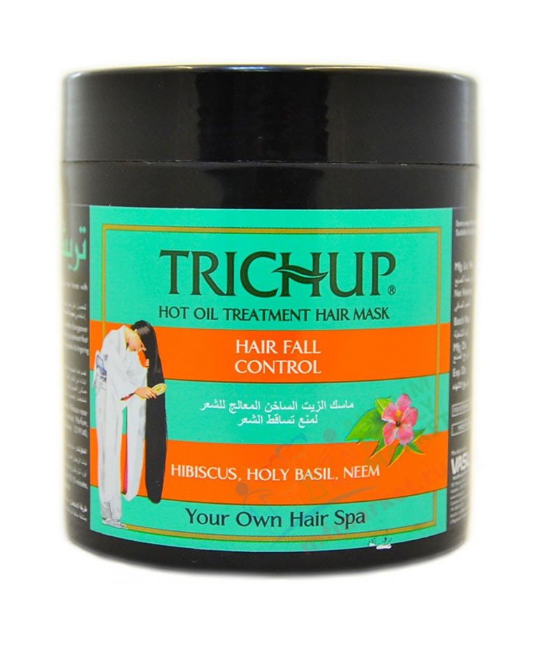 Маска проти випадіння волосся Trichup Hibiscus Basil Neem 500 мл