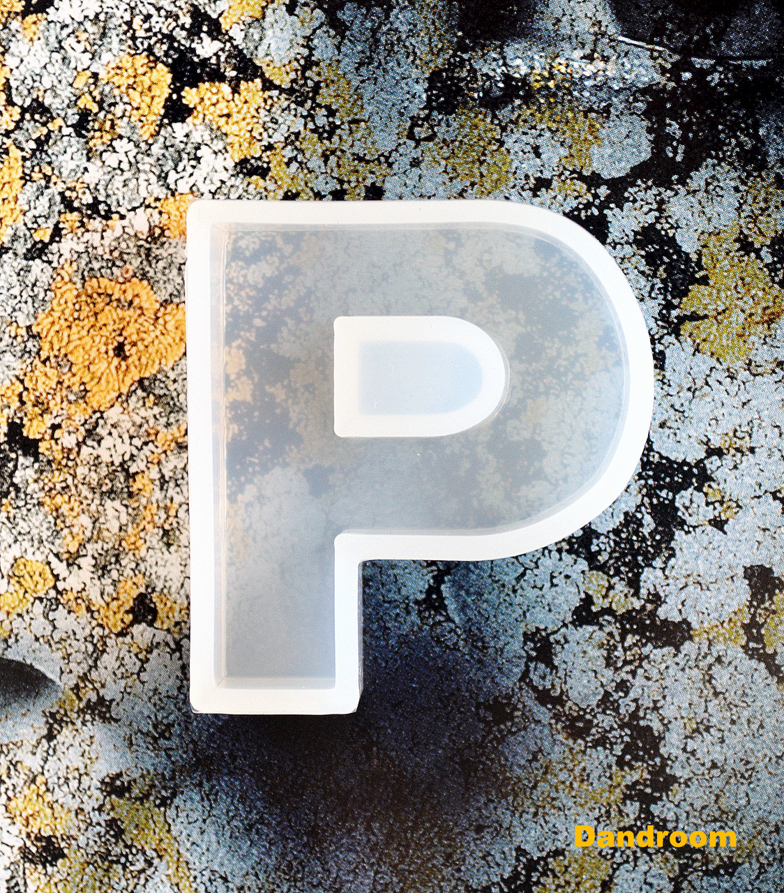 Силіконовий молд, форма, Літера "P", фото 1