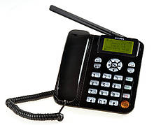 Стаціонарний gsm телефон sertec zt668G 2 сім карти російське меню,,більший екран і акумулятор