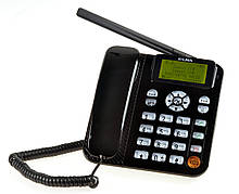 Стационарный gsm телефон sertec zt668G 2 сим карты русское меню, ,большой экран и аккумулятор