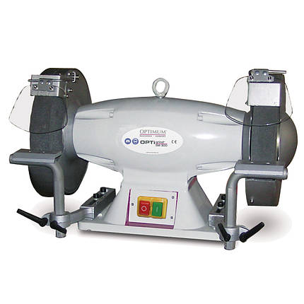 Точильно-шліфувальний верстат по металу Optimum OPTIgrind SM 300, фото 2