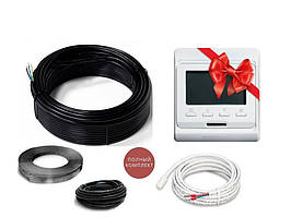 Двожильний нагрівальний кабель Flex (0.5 м.кв) 87,5 Вт з програматором E51