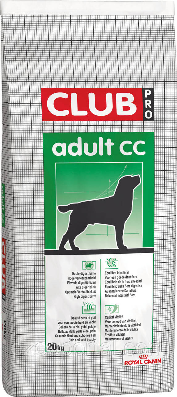 Royal Canin CLUB ADULT CC 20кг, фото 1