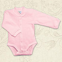 Боді 8 кн. "Смайл" д.р. Рожевий Інтерлок арт.27072317  Зріст 56-38(р)