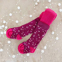 Колготки 1022 Зіронька Бавовна 80 %, ПА 17%, Еластан 3 % ДСТУ 2056-92 Бордовий арт.27684426  Розмір 3-6(р)