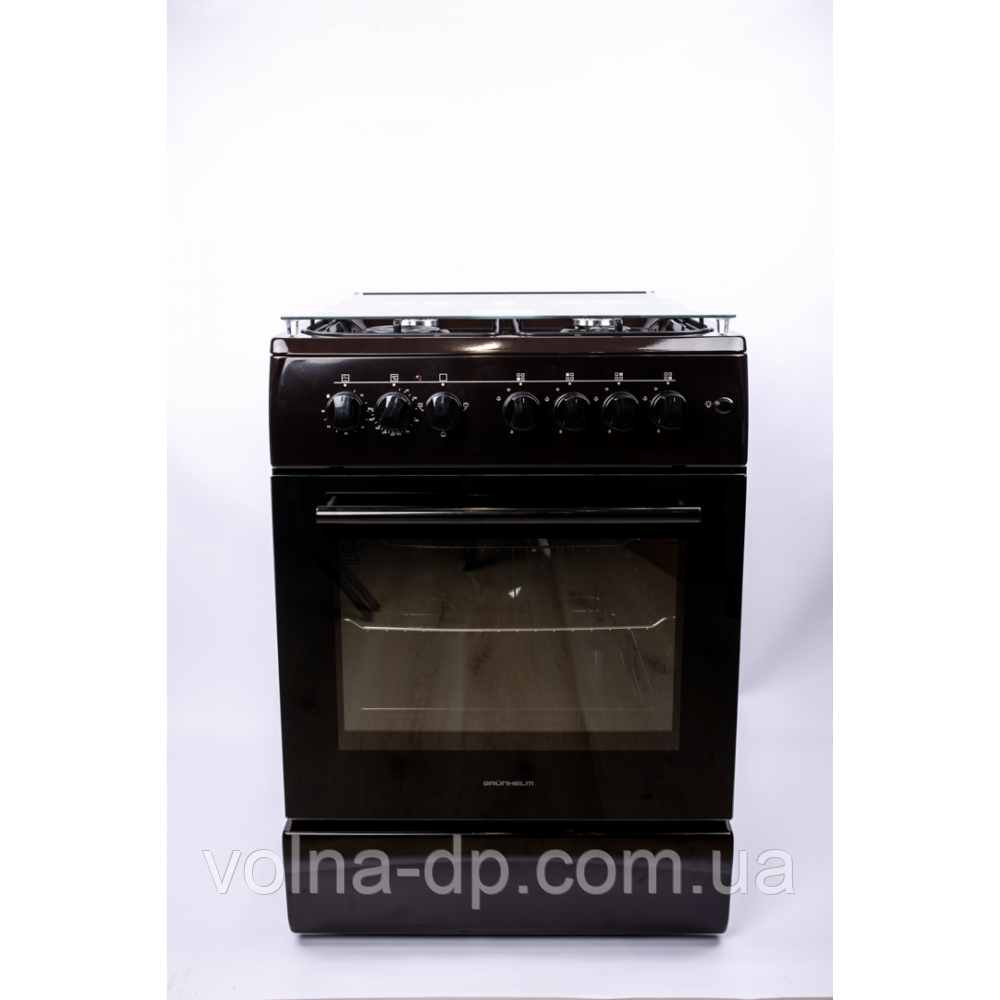Плита газова Grunhelm АG6612BR коричнева
