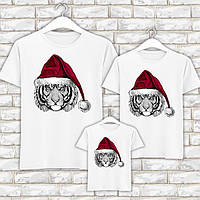 Футболки фемілі на 3х на Новий 2022 Рік Тигра