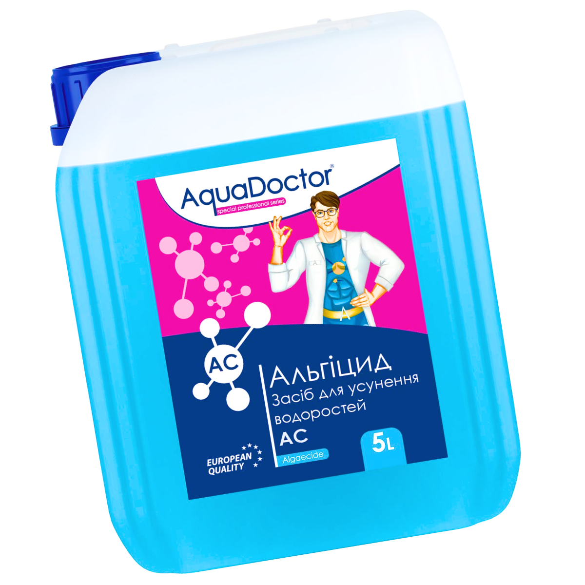 Альгіцид для басейну AquaDoctor AC 5 л рідкий