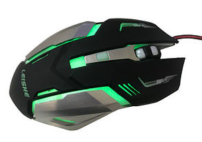 Ігрова миша LEISHE G960 Gaming Mouse Silver, фото 2