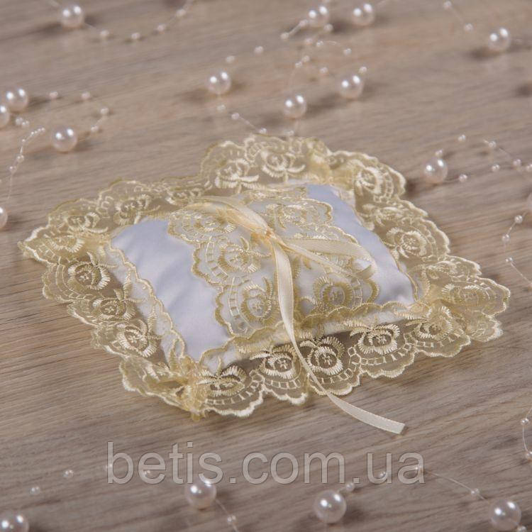 Подушечка "Символ віри-2" для хрестика Молочний Атлас арт.27081872