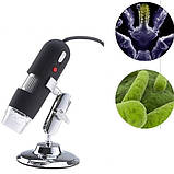 Портативний USB- мікроскоп цифрового USB Digital microscope Zoom 1600X, фото 2