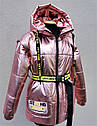 Демісезонна куртка для дівчинки Меган з відстібними рукавами Розміри 140 - 170, фото 5