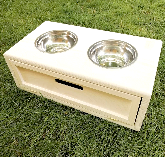 Підставка під миски для собак "Попрад" зефір