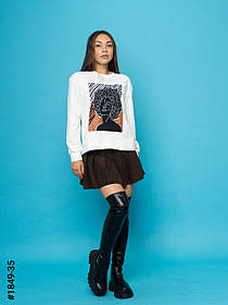 1849-35 Жіночий батнік з декором зі стразами норма (3 од: S-M, M-L, L-XL)