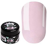 Акрил-гель Kira Nails Glitter Pink 5 г