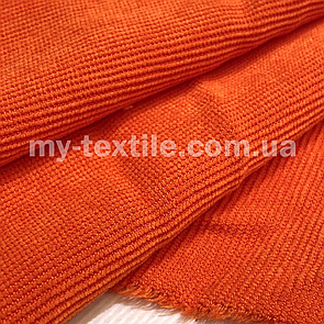 Трикотаж микровельвет Помаранчевий