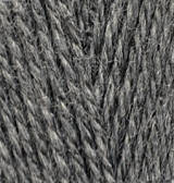 Нитки акрилова пряжа для в'язання EXTRA Екстра від Alize Алізе № 182 - темний сірий меланж