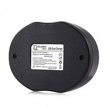 Зарядний пристрій Ruibo USB для двох акумуляторів Canon LP-E6, фото 6