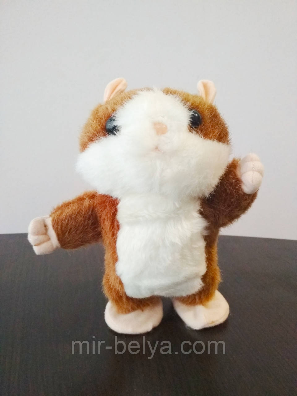 Мовець хом'як-повторюшка бігаючий Mimicry Pet Toys коричневий, фото 1