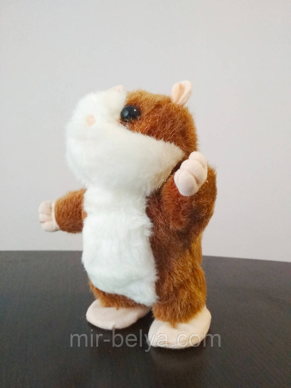 Говорящий хомяк-повторюшка бегающий Mimicry Pet Toys коричневый - фото 2 - id-p1476753822