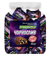 Цукерки Healthy Meal 255 g, чорнослив з арахісом в глазурі Хит