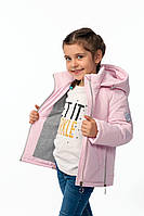 Дитяча куртка демісезонна на дівчинку Nestta рожева 122