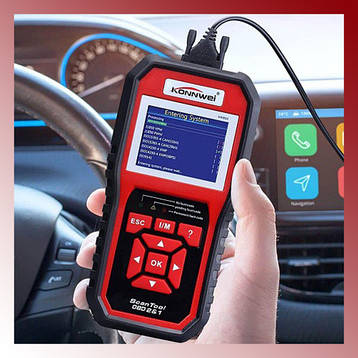Автосканер OBD ML168 сканер авто діагностика машини через блютуз BF, фото 3