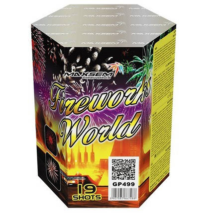 Салют FIREWORKS WORLD Калібр 30 мм \ 19 пострілів GP499, фото 2