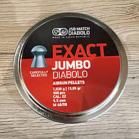 Кулі пневматичні JSB Exact Jumbo 5,5 мм 1,03 г 500 шт./пач.