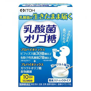 ITOH Lactic Acid Bacterium Oligosaccharide, Лактобактерії з олігосахаридом на 10-20 днів. До 08/2027