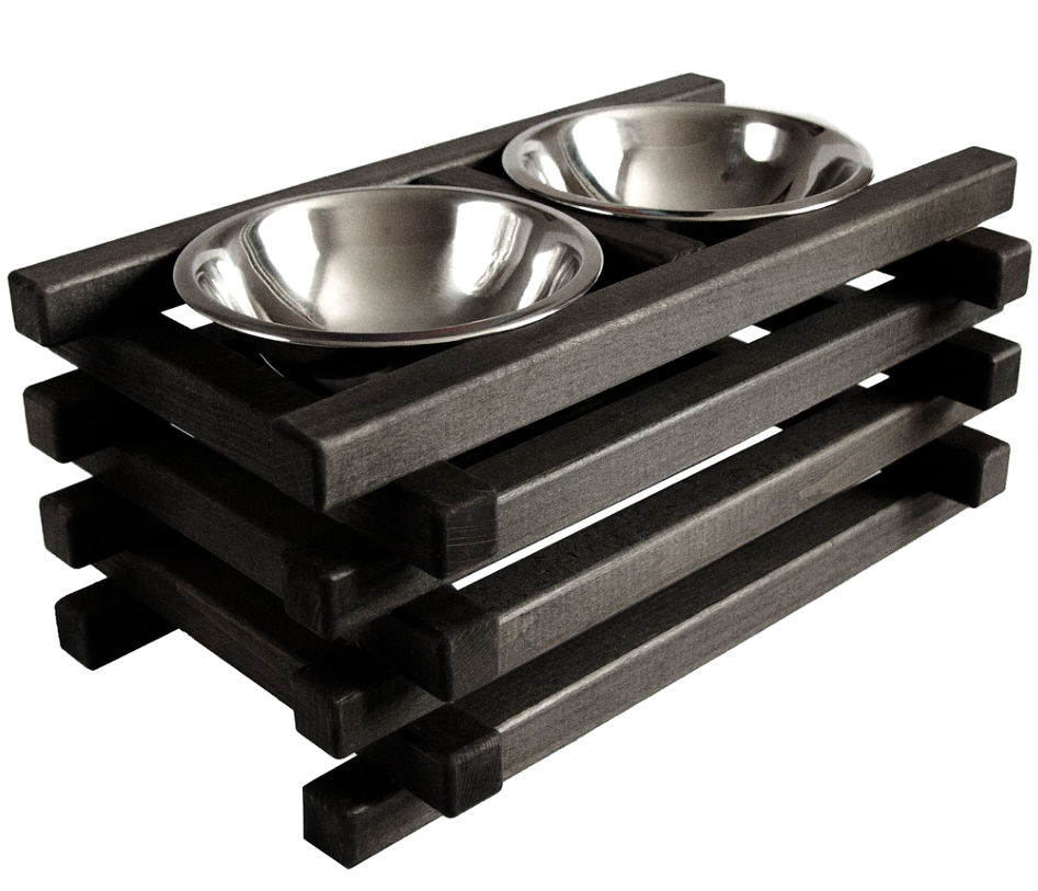 Підставка під миски для собак "Сенец" венге