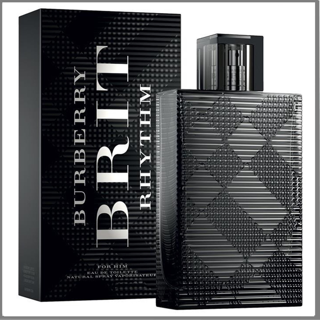 Burberry Brit Rhythm For Men туалетна вода 100 ml. (Берберрі Брит Рхітхм Фор Мен)