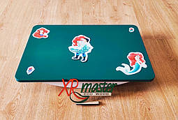 Балансувальна дошка балансир Більгоу Темно Бірюзова + Русалочка 2