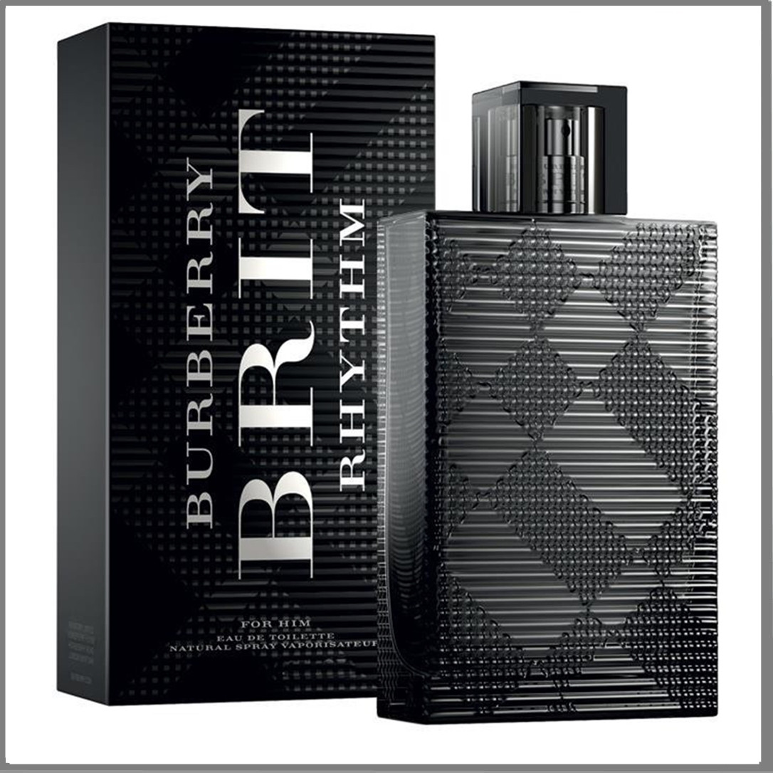 Burberry Brit Rhythm For Men туалетна вода 100 ml. (Берберрі Брит Рхітхм Фор Мен), фото 1