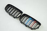 Ніздрі на BMW 1 Series F20 / F21 2011-2015 рік M-color ( Подвійні M-Look ), фото 3
