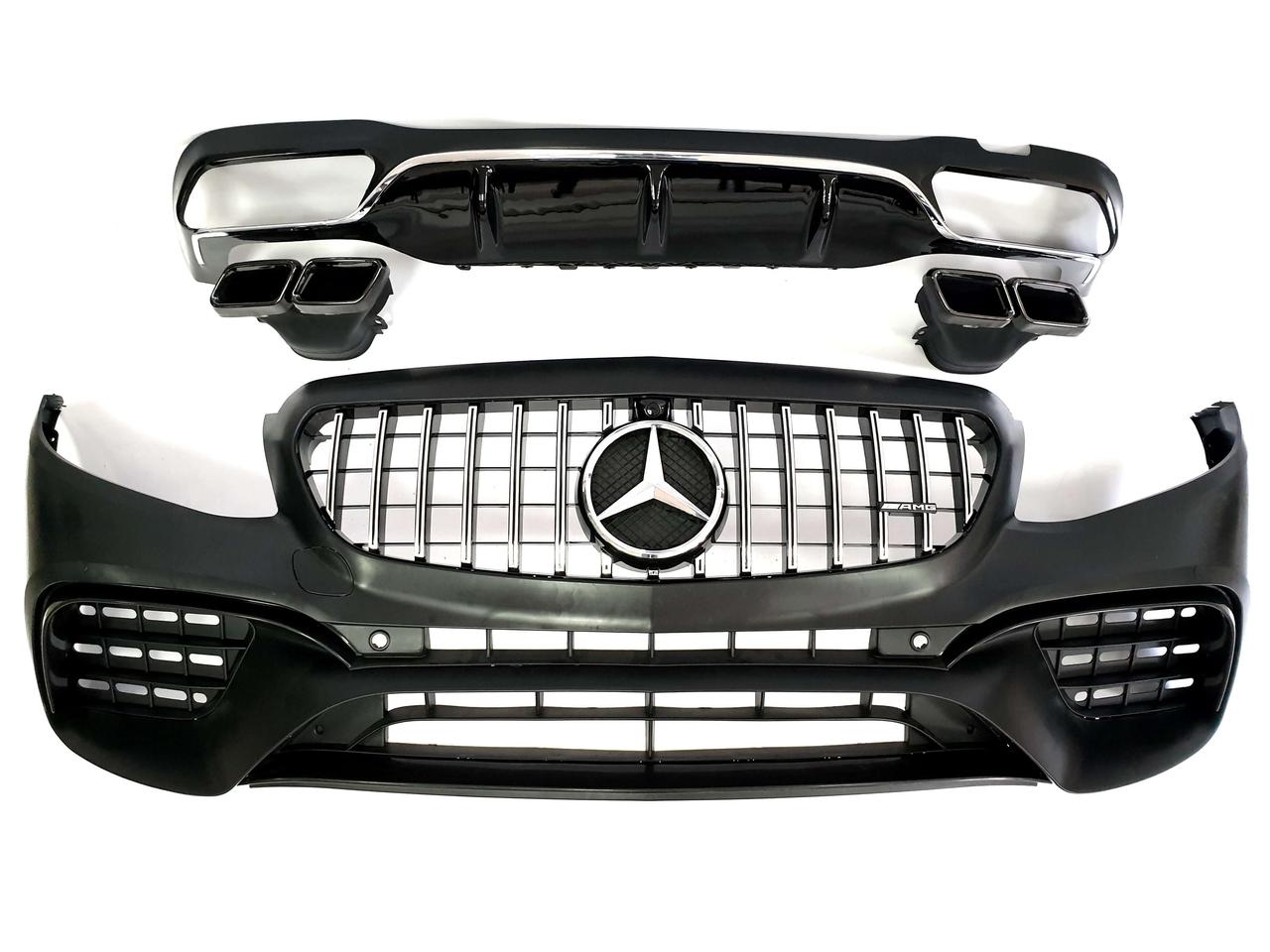 Комплект обваги на Mercedes E-Class W213 2016-2020 рік (у стилі E63 AMG)