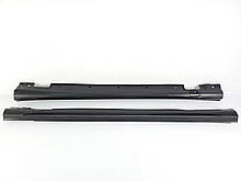 Накладки на пороги AMG63 на Mercedes E-Class W212 2013-2016 рік