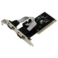 Контролер PCI перехідник на 2 RS232 DB9 COM-порту 2000-03976